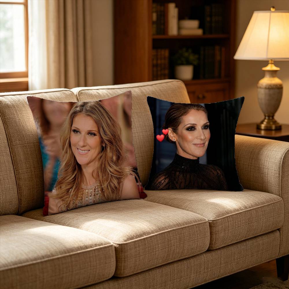 Home Textiles Canada - C-C-Celine D-Dion-Canada-Singer ปลอกหมอน ปลอกหมอนอิง ปลอกหมอนสำหรับโซฟารถยนต์