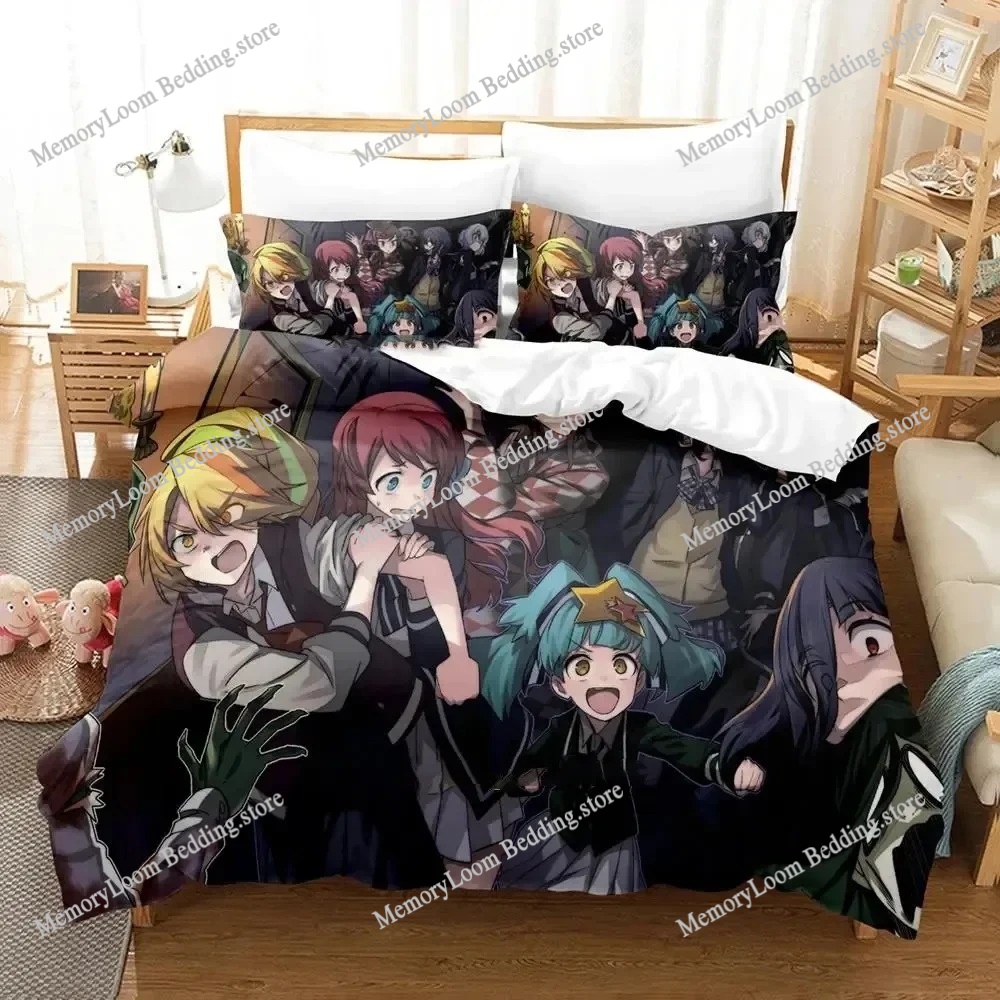 Home Landing Textiles - ชุดเครื่องนอนลายอนิเมะ Zombie Land Saga พิมพ์ 3