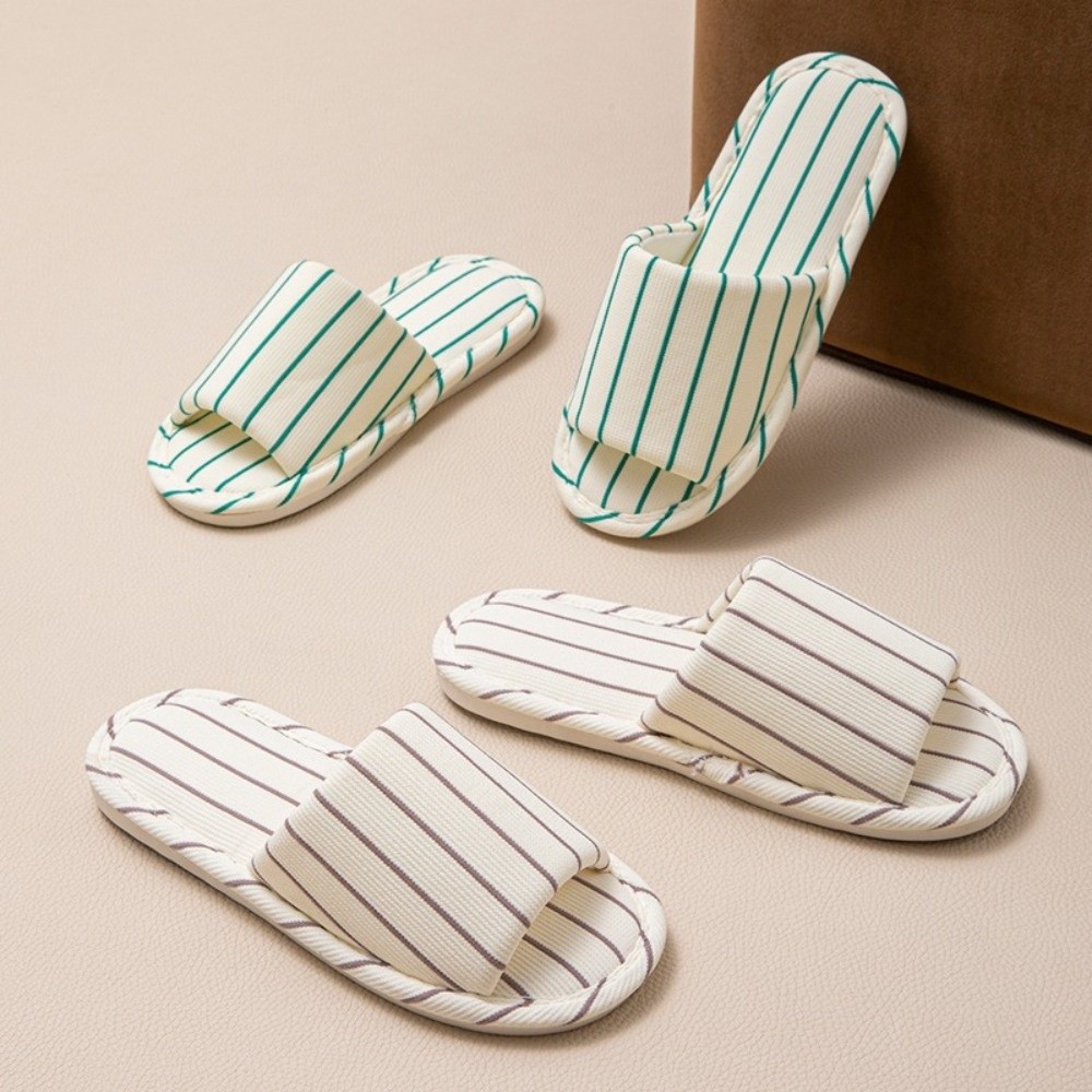 Home Textiles Store - รองเท้าแตะในบ้านแบบสวม 1 คู่ น้ำหนักเบา กันลื่น พื้นนุ่ม