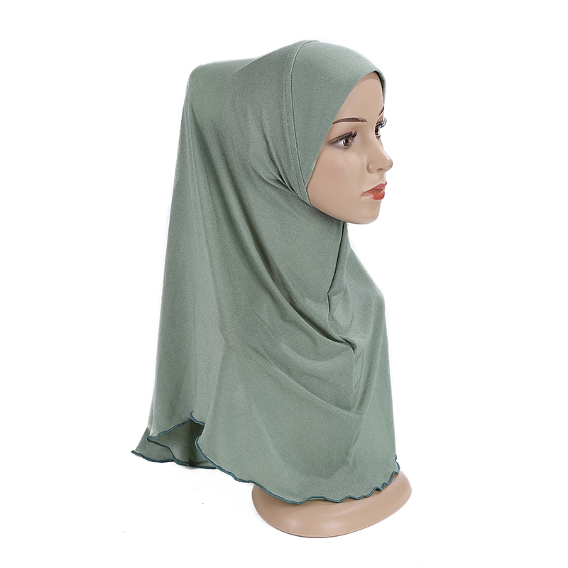 H120a สาวใหญ่ธรรมดา hijab หมวก - Home Textiles Store บทวิจารณ์และราคา