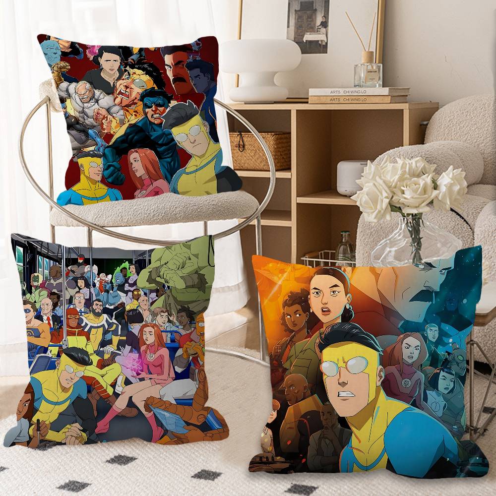 ปลอกหมอนอิงลายการ์ตูน I-Invinc - Home Textiles Images บทวิจารณ์และราคา