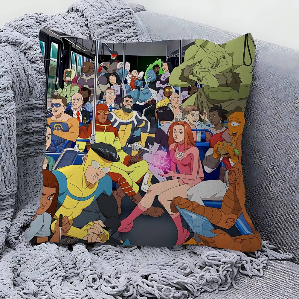 ปลอกหมอนอิงลายการ์ตูน I-Invinc - Home Textiles Images บทวิจารณ์และราคา