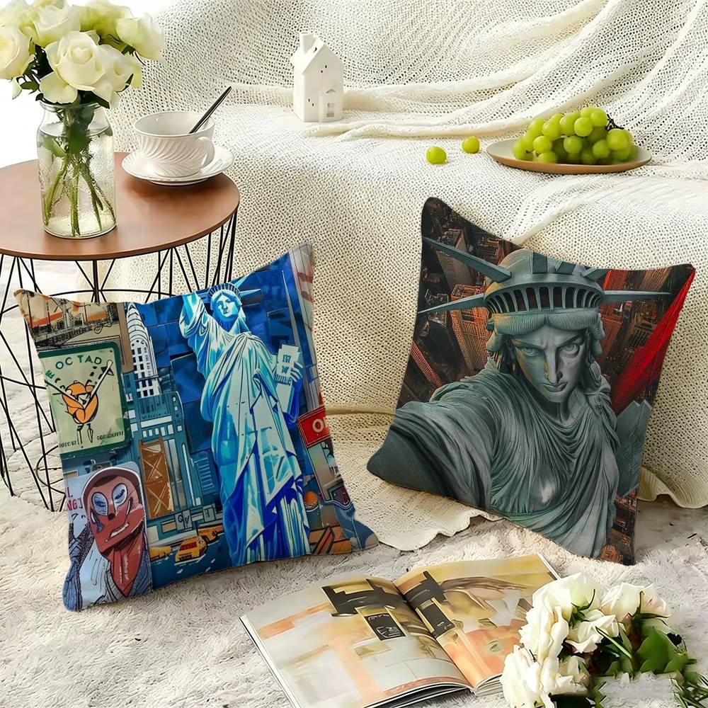 ปลอกหมอนลายภาพเมืองนิวยอร์ก ปล - Home Textiles Images บทวิจารณ์และราคา