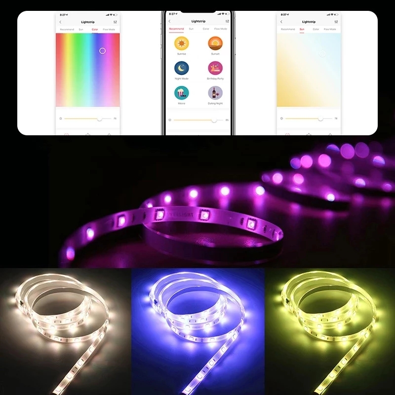 Global Version Yeelight LEDสมา - Yeelight Light Lightstrip บทวิจารณ์และราคา
