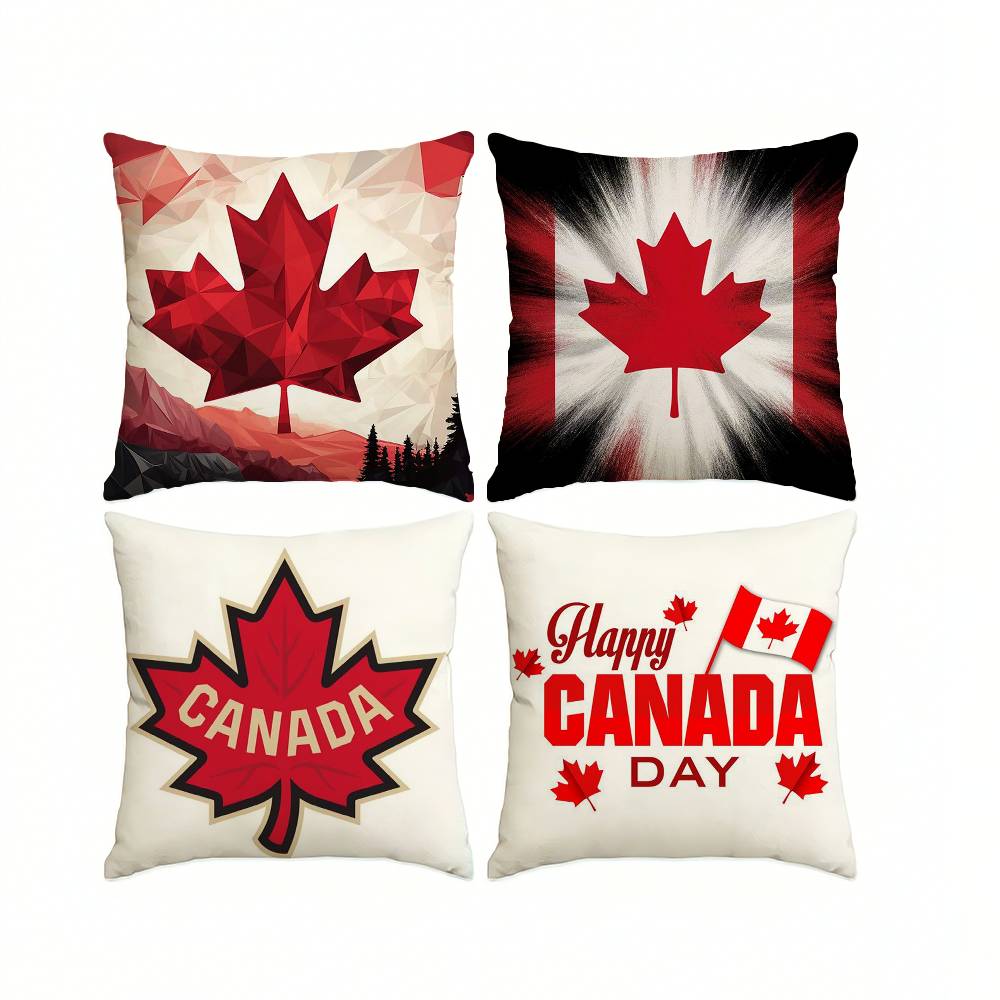 ปลอกหมอนพิมพ์ลายธงชาติแคนาดาแบ - Home Textiles Canada บทวิจารณ์และราคา